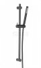 ARMATURA KRAKÓW KFA Bateria wannowa 5034-010-81 MOZA BLACK z natryskiem przesuwnym PREMIUM 841-363-81